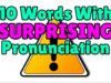 10 English Words with Surprising Pronunciation