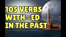 105 Regular Verbs in English with -ED: English Pronunciation Practice