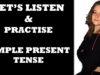 Listening Exercise + pdf – Simple Present Tense – Listen and Find the answers – Easy English Lesson