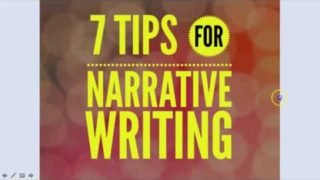 7 Top Tips For Narrative Writing: Top Set Writing Skills