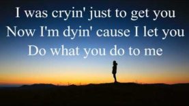 Aerosmith Cryin’ – Lyrics