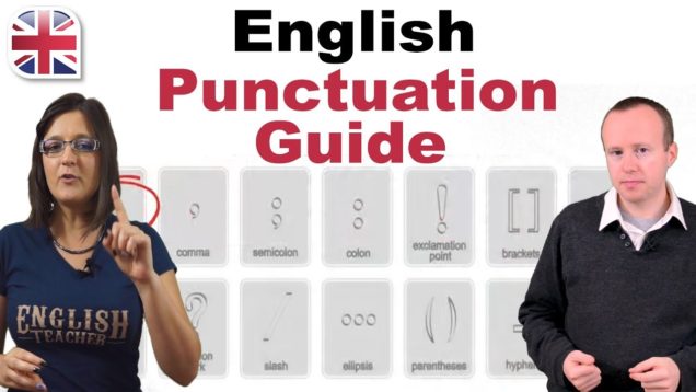 English Punctuation Guide – English Writing Lesson