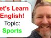 Learn English! Topic: Sports