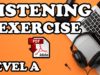 Listening Exercise with answers + PDF – Level A – Easy English Lesson